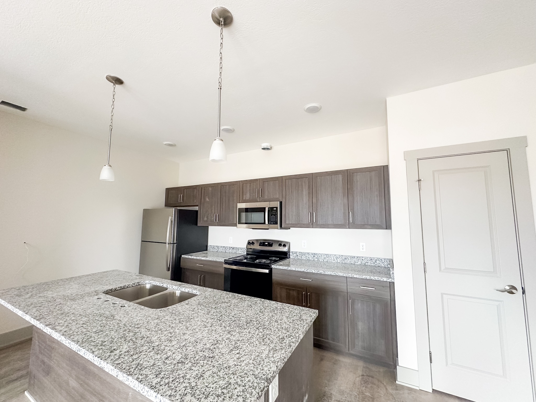 Alternate Mona Shores Flats kitchen angle