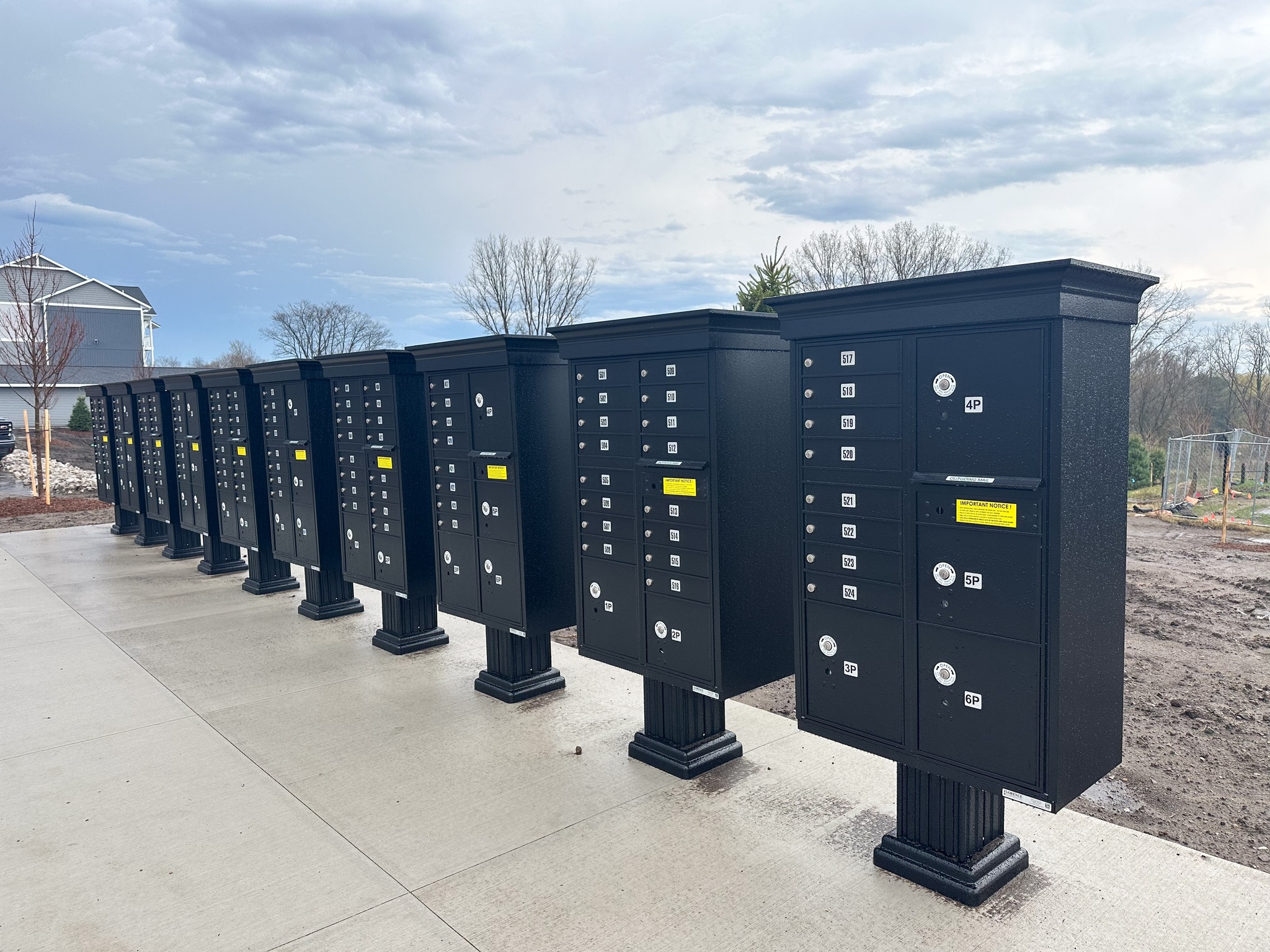 Mailboxes at Mona Shores Flats